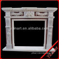 Decor Flame Marble Fireplace Mental And Surround YL-B014